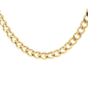 Zogxin Cuban Chain Necklace Bracelet 1.5x6x8mm Gold Color 45cm 165cm Hip Hop Jewelry Fashion Chains For Men Women Gift - Product Image 5