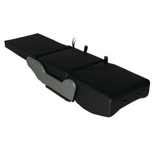 Sedile Letto Pieghevole in Pelle Stile Rock and Roll per Camper Furgonato Accessorio Interno Reclinabile per RV e Van Life - Product Image 5