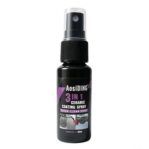 3 in 1 Ceramic Coating <b>Spray</b> Hydrophobic Quick <b>Clean</b> Shiny <b>Car</b> Paint Protection Gloss Enhancer 30mL Manufacturer Sourced - Product Image 2