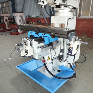 Fraiseuse verticale à queue d'aronde X6325B, machine de fraisage universelle verticale et horizontale de moyenne capacité pour atelier métallurgique - Product Image 2