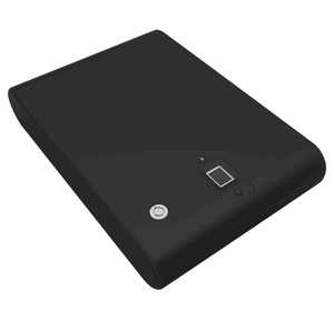 1 pc MOQ Hochs icherheit Finger abdruck elektronische Pistole sicher Metall Schmuck Schließfach - Product Image 4