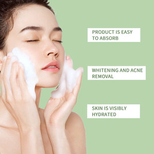 Etiqueta privada OEM Venta caliente Hidratante Limpieza suave Espuma Lavado <span class=keywords><strong>DE</strong></span> CARA Exfoliante <span class=keywords><strong>Barbados</strong></span> <span class=keywords><strong>Aloe</strong></span> Vera Limpiador exfoliante - Product Image 3