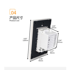 Us Standard <b>Socket</b> <b>With</b> 2 <b>Usb</b> Ports 15A 120V Ac Outlet For Export - Product Image 2