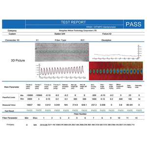 Probador de Conectores FTTH con Interferómetro de Fibra Óptica 3D CLX-MT12, Compatible con MPO/MPT/SC/FC/ST/LC/MU, Velocidad de 0.4s para Pruebas de Cables de Conexión - Product Image 3