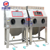 Machines de sablage en acier inoxydable, machine de sablage CNC pour jantes de roues