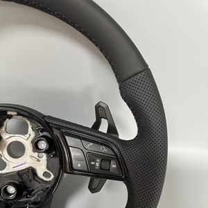 B9 M Sport Volant En Cuir Utilisé pour <span class=keywords><strong>audi</strong></span> A1 A3 V8 A4 A5 A6 A7 B8 C7 A6 C8 S3 Rs3 Rs7 S5 B9 S4 B8.5 SQ5 S4 B8.5 Q3 Q5 Q7 - Product Image 5