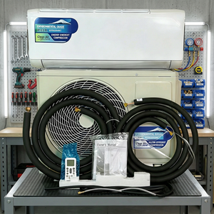เครื่องปรับอากาศแบบแยกส่วน Hi Sens OEM คุณภาพสูง 12000-24000BTU ใช้สารทำความเย็น R32 แรงดันไฟฟ้า 220V ประหยัดพลังงาน ใช้พลังงานแสงอาทิตย์ เหมาะสำหรับโรงแรม - Product Image 2