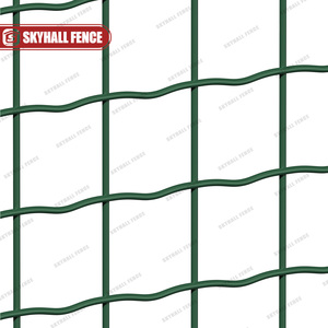 Nhựa nhúng Euro hàng rào thép PVC Hà Lan hàng rào hàn cuộn dễ dàng lắp ráp hàn dây sắt lưới hàng rào chống lại bức xạ UV - Product Image 4