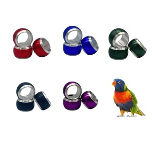 Anelli Multicolor alluminio piccione gamba, identificazione uccelli formazione anelli ibisco uccelli, pappagalli, peonie, piccioni - Product Image 2