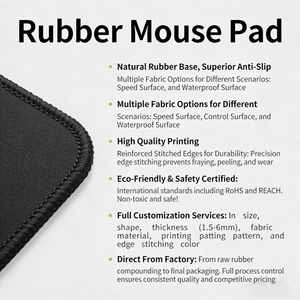 Özel Sublimasyon Baskılı Lüks Pembe Şakayık Desenli XXL Oyuncu Mouse Pad'i Su Geçirmez Kumaş <span class=keywords><strong>Mousepad</strong></span>'ler Doğal Kauçuk Tabanlı - Product Image 5