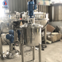 Cuve de mélange électrique en acier inoxydable avec agitateur à vitesse variable pour le mélange de liquides