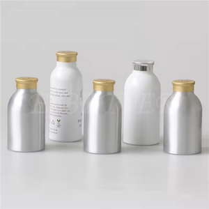 Emballage cosmétique écologique vide de luxe en aluminium de haute qualité shampooing sec talc poudre Shaker bouteilles tamis - Product Image 1