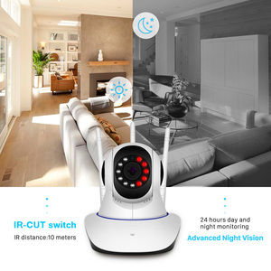 Mini <span class=keywords><strong>caméra</strong></span> YIIOT sans fil 2mp 1080P IP, <span class=keywords><strong>caméra</strong></span> de Surveillance intérieure IR à Vision nocturne, moniteur pour bébé, prix bas, livraison directe - Product Image 4