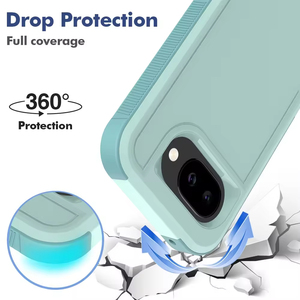Coque de téléphone Samsung Armor en TPU PC antichoc, couleur unie verte, pour téléphones mobiles - Product Image 6