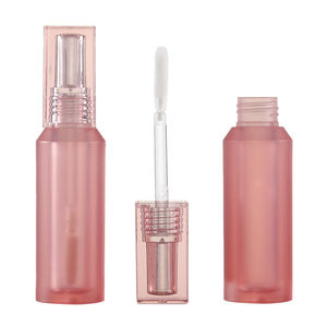 Sexe opposé 4ml carré brillant à lèvres glaçure à lèvres bouteille vide paroi épaisse distributeur de cosmétique Tube rouge à lèvres tube vide logo personnalisé - Product Image 5