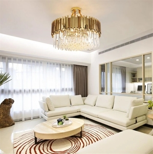 <span class=keywords><strong>Lampadari</strong></span> moderni in cristallo dorato illuminazione grande lampada <span class=keywords><strong>a</strong></span> LED apparecchio di <span class=keywords><strong>sospensione</strong></span> <span class=keywords><strong>per</strong></span> soggiorno cucina sala da pranzo <span class=keywords><strong>lampadari</strong></span> d'arte - Product Image 4