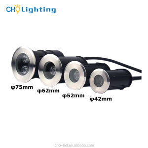 12V 24V <span class=keywords><strong>Mini</strong></span> 1W 2W 3W LED lampe souterraine Plaza Park fontaine enterré LED lumière sous-marine - Product Image 1