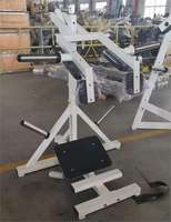 Machine professionnelle de soulevé de mollets assis à charge libre pour salle de sport commerciale, équipement de fitness pour l'entraînement de la force des jambes
