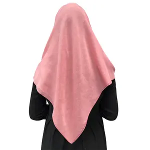 wholesale designers hijab lady scarf plain dyed muslim summer abric muslim for women veil dress indonesia shawl tudung cotton