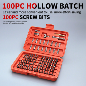 Juego de Destornilladores de 100 Piezas, Puntas Cruzadas y Planas Tipo Y/M, Kit de Herramientas Multifuncional para Reparaciones y Bricolaje, Dropshipping - Product Image 2