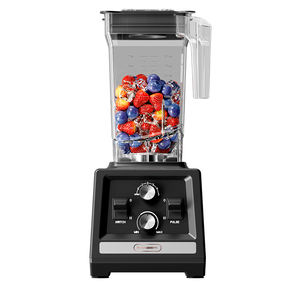 RANBEM 220V 2200W <span class=keywords><strong>5</strong></span>速冰沙搅拌机 2000毫升容量 <span class=keywords><strong>5</strong></span>刀片 商用家用 多功能 纯铜塑料 - Product Image 2