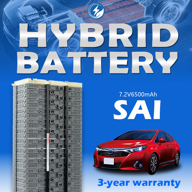 New Precision 7.2V 6.5Ah Hybrid Auto Battery for Prius Gen1 2 3 4