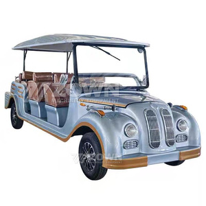 Coche Eléctrico de Lujo Vintage Directo de Fábrica, 6 Asientos, Clásico, para Turismo, con Batería de Litio, Retro, para Bodas y Parques - Product Image 1