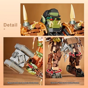 DK <span class=keywords><strong>2021</strong></span> 2025 Nueva Serie de Películas MOC, Modelo para Armar, Juguetes Educativos DIY, Bloques de Construcción para Niños, Regalo para Niños, 1776 Piezas - Product Image 4