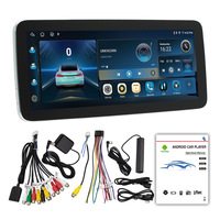 Reproductor de DVD para Auto Universal con Pantalla Táctil IPS de 12.3 Pulgadas, Navegación GPS, Radio FM, Aux, con Carplay Inalámbrico y Android Auto