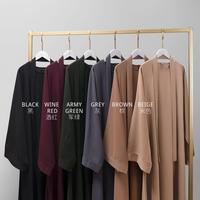 Penjualan Panas Pakaian Bekas Warna Solid Murah Bahan Berkualitas Hitam untuk Anak Perempuan dan Wanita