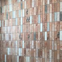 Carrelage mural léger 9 mm brillant antibactérien isolant thermiquement 75x300, glaçure réactive lavable à l'eau, garantie 5 ans pour usage résidentiel