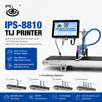 Impresora de Inyección de Tinta TIJ de Alta Eficiencia y Libre de Mantenimiento, con Tinta a Base de Solvente y Agua, para Codificación de Fechas de Lote y Códigos de Barras