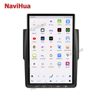 Navihua, nuevo diseño, pantalla Tesla, reproductor de DVD para coche para Dodge RAM 2010-2017, navegación GPS estéreo, sistema de Audio y Radio Multimedia