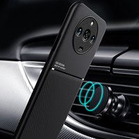 Pour Realme C35 N35 11 Pro Plus étui de luxe voiture support magnétique étui en cuir pour Realme 11 11Pro + 5G IQS design voiture étui magnétique