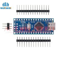 Contrôleur compatible avec le bootloader AITEWIN ROBOT Mini / Type-C / Micro USB Nano 3.0 pour pilote USB CH340 16Mhz ATMEGA328P