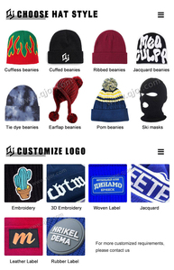 OEM Unisex Winter Ski Hat with 3D Embroidery Logo Custom Beanie for Sports Casual Travel Cuffless Brimless Keep Warm Knitted Cap - Product Image 4