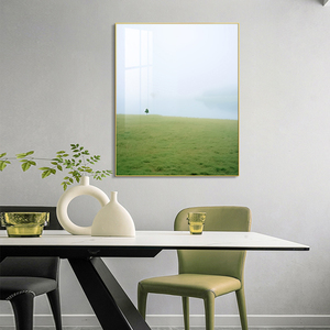 Pintura al óleo de paisaje decoración del hogar arte de pared para sala de estar porche pasillo ilustraciones abstractas - Product Image 6