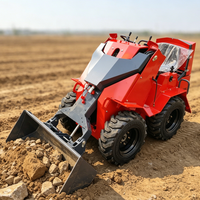 Chargeuse compacte sur pneus de haute qualité Euro 5 CE EPA 4 roues motrices pour l'agriculture et la construction