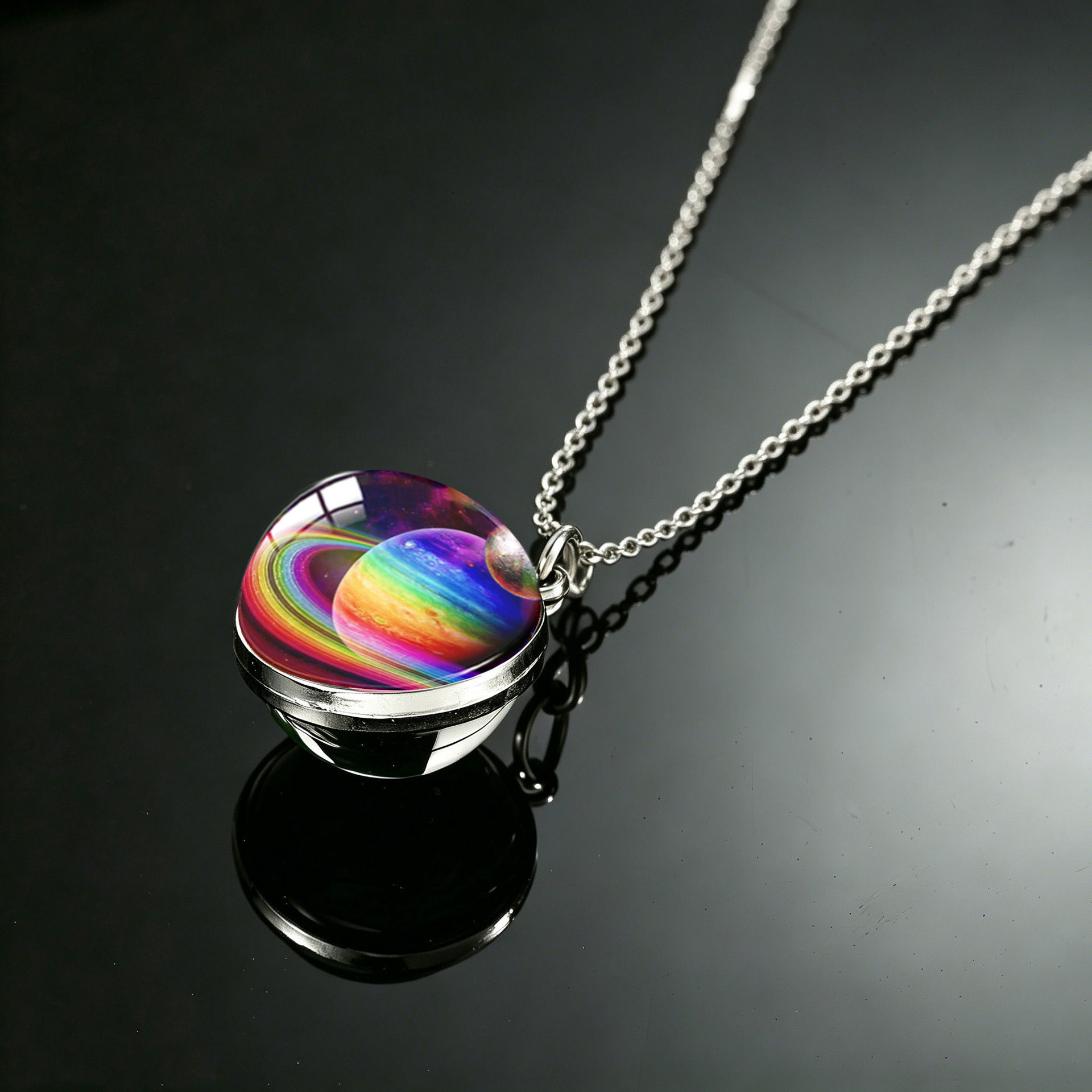 Étoile arc-en-ciel colorée