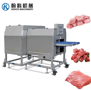 Venta directa de fábrica, precios con descuento, carne de cerdo, cordero, pollo, carne congelada, máquina cortadora de carne en cubitos - Product Image 5