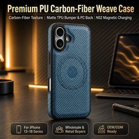 Coque de téléphone antichoc en TPU mat avec plaque arrière en PC compatible avec iPhone 13 14 15 16 17 18