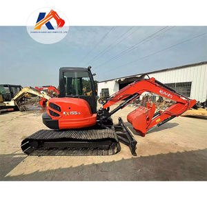 Venta al por mayor oficial usado para Kubota excavadora fiable 5 toneladas Mini excavadora de orugas de segunda mano para Kubota excavadora de orugas - Product Image 1