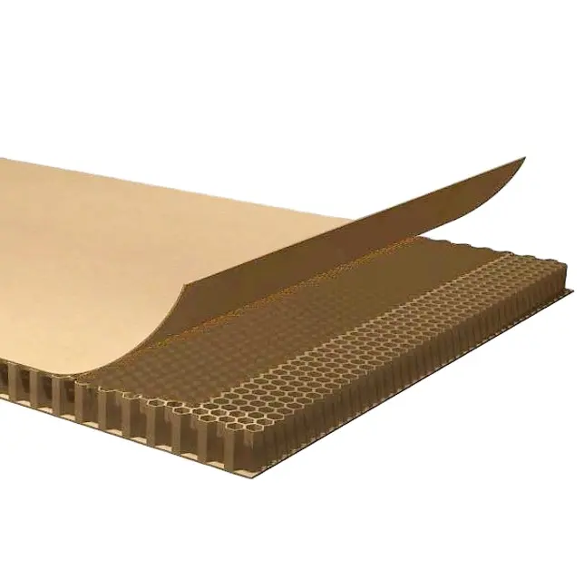 Recycelbarer umweltfreundlicher 4-Schichten-Honeycomb-Shape-Sunshine-Board für den Auslageschrank