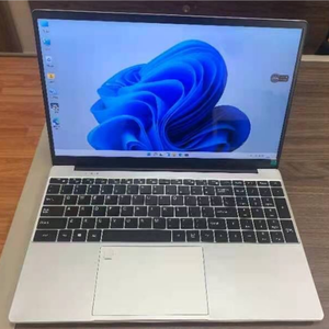 Komputer Laptop <span class=keywords><strong>Intel</strong></span> N5095 Quad-Core 15.6 inci, Notebook bisnis warna perak Harga terbaik OEM baru - Product Image 6