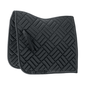 Vente en gros de tapis de selle de dressage personnalisés de haute qualité, antidérapants, pour l'équitation, en tissu matelassé <span class=keywords><strong>blanc</strong></span>, en coton et en maille - Product Image 4