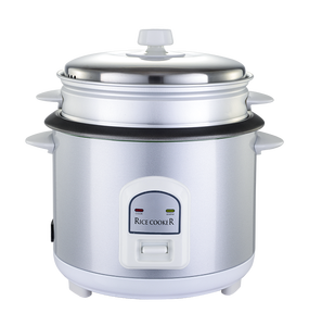 Olla <span class=keywords><strong>Arrocera</strong></span> Eléctrica Multifuncional de 1.1-2L, de Acero Inoxidable, con Revestimiento Antiadherente, Taza Medidora, Paleta y Fácil Instrucción - Product Image 1