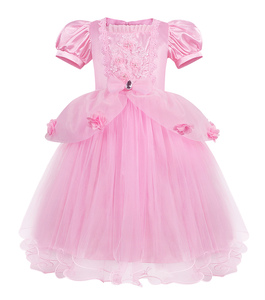 Costumes de carnaval, de mariage, de télévision et de cinéma pour filles AmzBarley, robe de bal, Elsa, <span class=keywords><strong>Anna</strong></span>, princesse, costume d'Halloween pour filles, robe de cosplay pour filles - Product Image 4