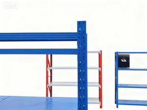 מדף מחסן מתפרק CYD MDR-0113 300 ק\\\"ג פלדה מגולגלת קרה עמידה 4 שכבות רב-שכבתי עם ציפוי אבקה להגנה מפני קורוזיה - Product Image 5