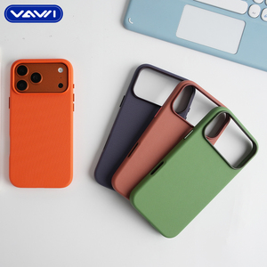 Étui pour téléphone VAWI L170 Tech Woven Case Classic Leather pour <span class=keywords><strong>iPhone</strong></span> <span class=keywords><strong>12</strong></span> 13 14 15 16 17 <span class=keywords><strong>Pro</strong></span> Max, <span class=keywords><strong>coque</strong></span> de téléphone antichoc - Product Image 5