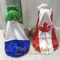 Ensemble en satin pour femmes - Grand bonnet de nuit pour dormir avec bandeaux élastiques, tresses et cheveux longs, usage quotidien pour adultes